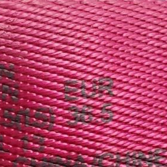 Coach Jessalyn Thong Flip Flop Sandals Women's 6.5B Fuchsia Hot Pink Monogram - Picture 10 of 10